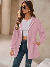 Load image into Gallery viewer, Ivy Lane Outdoor Waterproof Long Sleeve Hooded Windbreaker