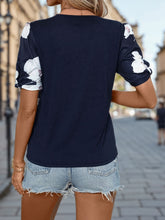 Load image into Gallery viewer, Printed Round Neck Short Sleeve T-Shirt