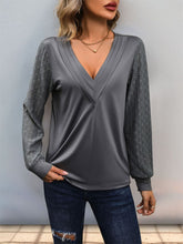 Load image into Gallery viewer, V-Neck Long Sleeve Top