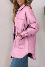 Load image into Gallery viewer, Snap Down Collared Winter Coat