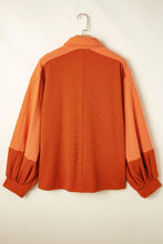 Load image into Gallery viewer, Striped Half Button Long Sleeve Sweatshirt