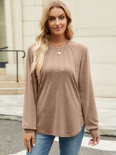 Load image into Gallery viewer, Round Neck Long Sleeve T-Shirt