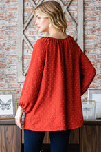 Load image into Gallery viewer, Heimish Full Size Swiss Dot Off Shoulder Top