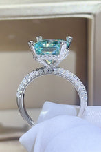 Load image into Gallery viewer, 5 Carat Moissanite 925 Sterling Silver Ring