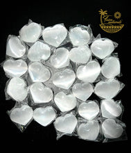 Load image into Gallery viewer, Selenite Crystal Heart All Natural from Morocco (4-5 cm)