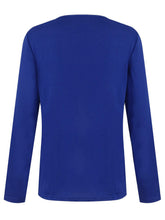 Load image into Gallery viewer, Half Button Long Sleeve T-Shirt
