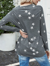 Load image into Gallery viewer, Cutout Round Neck Long Sleeve T-Shirt