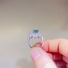 Load image into Gallery viewer, 1 Carat Moissanite 925 Sterling Silver Ring