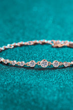 Load image into Gallery viewer, 925 Sterling Silver Inlaid Moissanite Bracelet