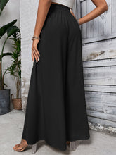 Load image into Gallery viewer, Tied High Waist Wide Leg Pants