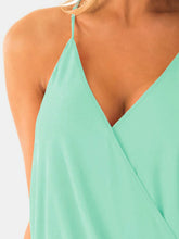 Load image into Gallery viewer, Full Size Surplice Spaghetti Strap Top