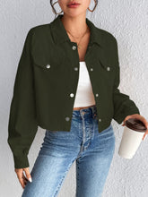 Load image into Gallery viewer, Honey Snap Down Long Sleeve Jacket