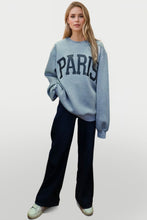 Load image into Gallery viewer, Basic Bae PARIS Round Neck Long Sleeve Air Scuba Sweatshirt