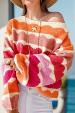 Load image into Gallery viewer, Boat Neck Long Sleeve Sweater