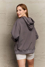 Load image into Gallery viewer, Full Size Long Sleeve Dropped Shoulder Hoodie
