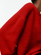 Load image into Gallery viewer, Round Neck Drop Shoulder Sweater