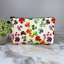 Load image into Gallery viewer, Pouch - St. Patrick’s Day - Rainbow Clovers