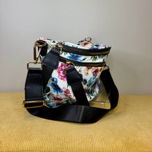Load image into Gallery viewer, The Roni Nylon Crossbody - Halloween Fall Skull Floral on White