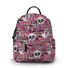 Load image into Gallery viewer, Mini Backpack - Halloween - Watermelon Ghosts