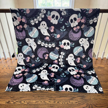 Load image into Gallery viewer, Blanket - Halloween - Poison Ghosts - PREORDER 8/2-8/5