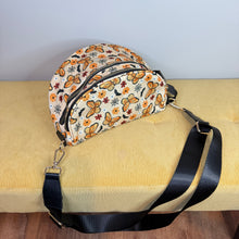 Load image into Gallery viewer, The Roni Nylon Crossbody - Halloween Fall Spiderweb Butterfly