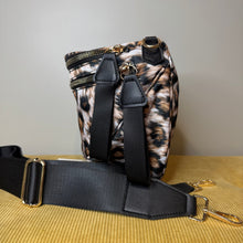 Load image into Gallery viewer, Roni - Nylon Crossbody - Realistic Animal Print