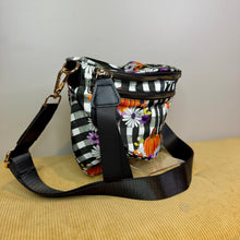 Load image into Gallery viewer, The Roni Nylon Crossbody - Halloween Fall Plaid Pumpkin Floral