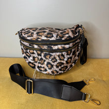 Load image into Gallery viewer, Roni - Nylon Crossbody - Realistic Animal Print