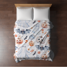 Load image into Gallery viewer, Blanket - Halloween - White Ghost - PREORDER 8/2-8/5