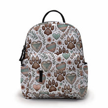 Load image into Gallery viewer, Mini Backpack - Aztec Paw - PREORDER