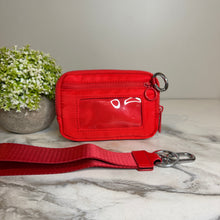 Load image into Gallery viewer, Rue - Nylon Wristlet Wallet - Red