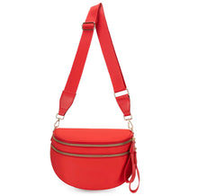 Load image into Gallery viewer, The Roni Nylon Crossbody - Solid Red