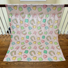 Load image into Gallery viewer, Blanket - St. Patrick’s Day - Lucky Charm Marshmallow