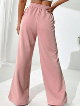 Load image into Gallery viewer, Elastic Waist Wide Leg Pants