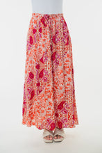 Load image into Gallery viewer, White Birch Full Size High Waisted Floral Woven Skirt