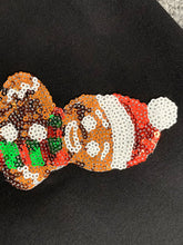 Load image into Gallery viewer, Sequin Gingerbread Man Long Sleeve Sweatshirt