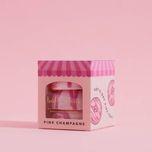 Load image into Gallery viewer, Pink Champagne Bath Treats (3 pc bath bomb set)