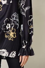 Load image into Gallery viewer, Double Take Full Size Printed Flounce Sleeve Blouse