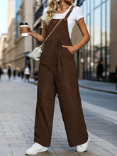 Load image into Gallery viewer, Square Neck Wide Strap Overalls