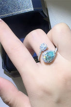 Load image into Gallery viewer, 2 Carat Moissanite 925 Sterling Silver Bypass Ring