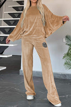 Load image into Gallery viewer, Full Size Boat Neck Long Sleeve Top and Pants Set