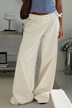 Load image into Gallery viewer, Wide Leg Jeans with Pockets