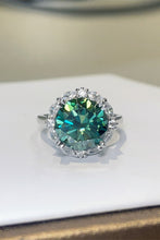 Load image into Gallery viewer, 5 Carat Moissanite 925 Sterling Silver Ring