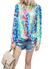 Load image into Gallery viewer, Cutout Round Neck Long Sleeve T-Shirt