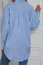 Load image into Gallery viewer, Plaid Button Up Long Sleeve Shirt