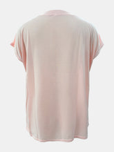 Load image into Gallery viewer, Full Size Round Neck Cap Sleeve T-Shirt