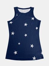 Load image into Gallery viewer, Full Size Star Round Neck Tank