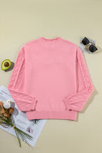 Load image into Gallery viewer, Daisy Notched Long Sleeve Sweater