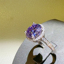 Load image into Gallery viewer, 3 Carat Moissanite Zircon 925 Sterling Silver Ring
