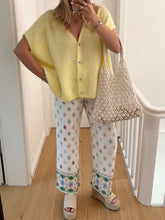 Load image into Gallery viewer, V-Neck Button Up Short Sleeve Cardigan